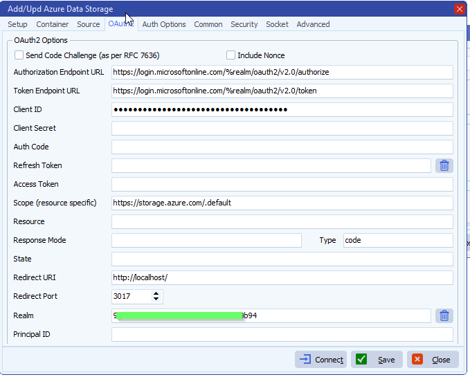 limagito file mover azure oauth2 setup