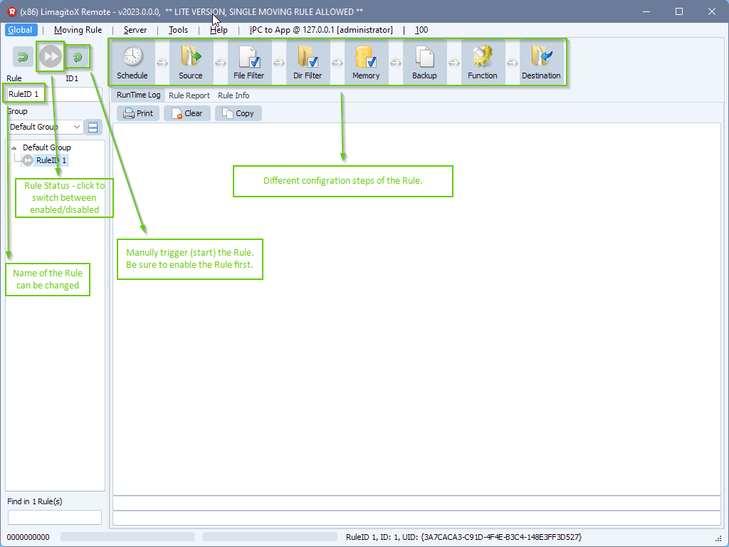 limagito file mover remote setup tool explained