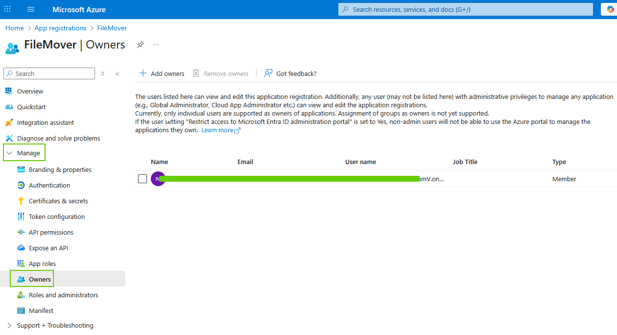 limagito filemover azure owners setup