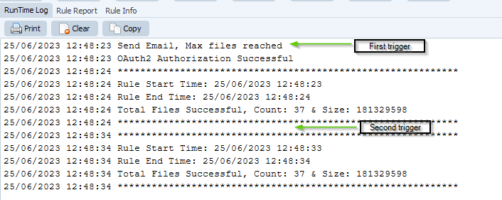 limagirto file move runtime log result
