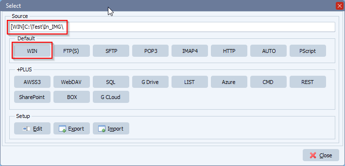 Limagito File Mover source setup