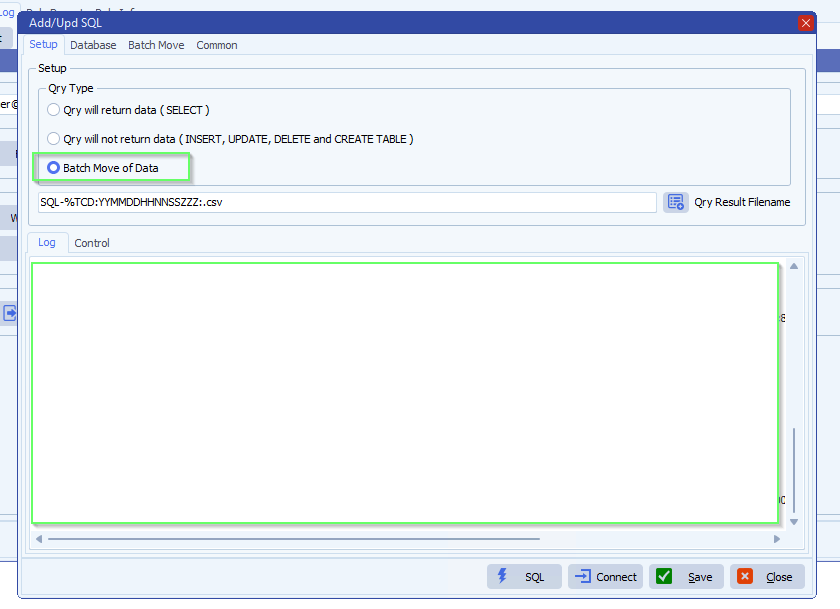 limagito file mover SQL as source