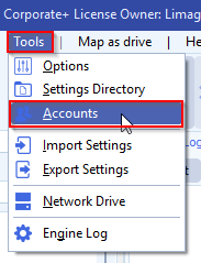 limagito file mover user accounts option