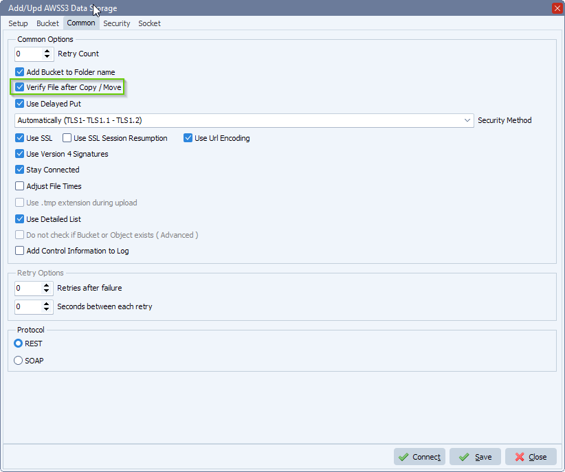 Limagito File Mover AWS S3 MD5 digest