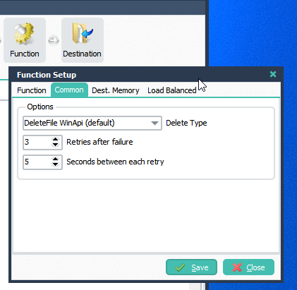 LimagitoX Retry File Delete option