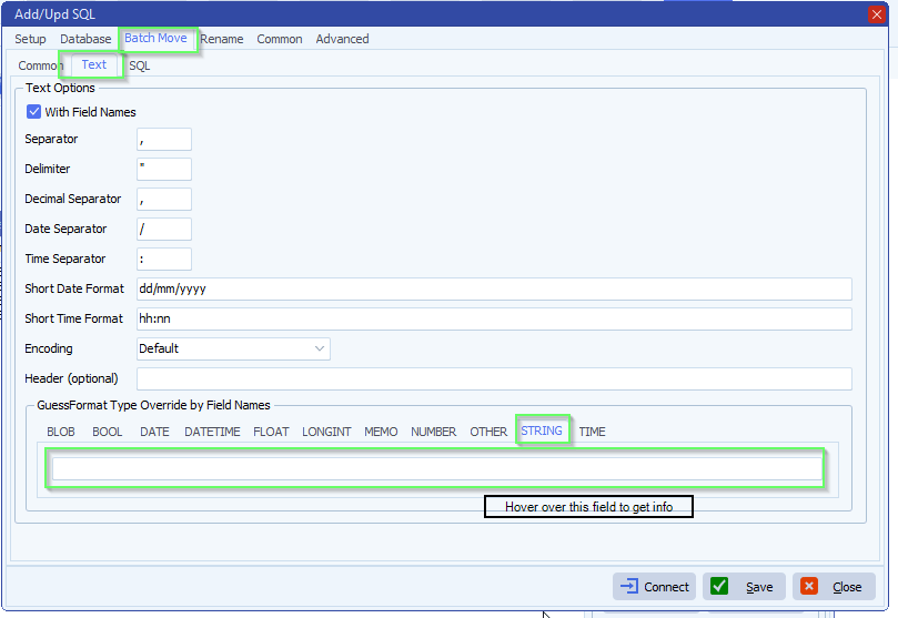 limagito file mover Problem import data from CSV
