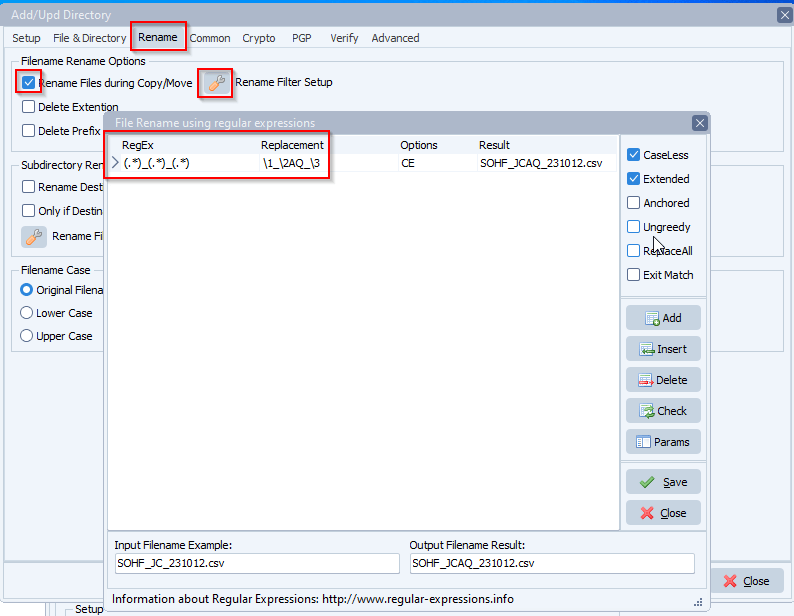 limagito file mover rename file before processing