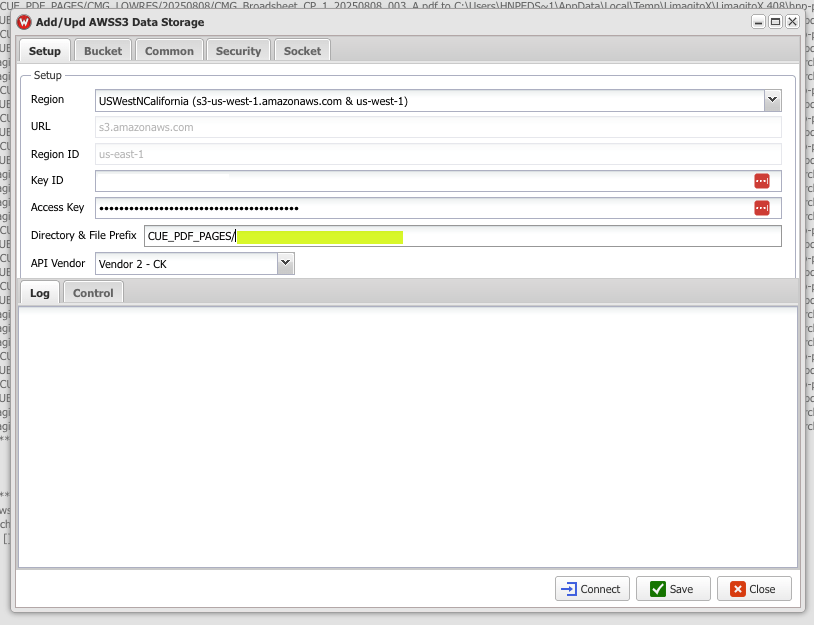 limagito file mover S3 directory and file prefix