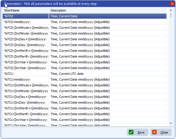 limagito file mover parameter options