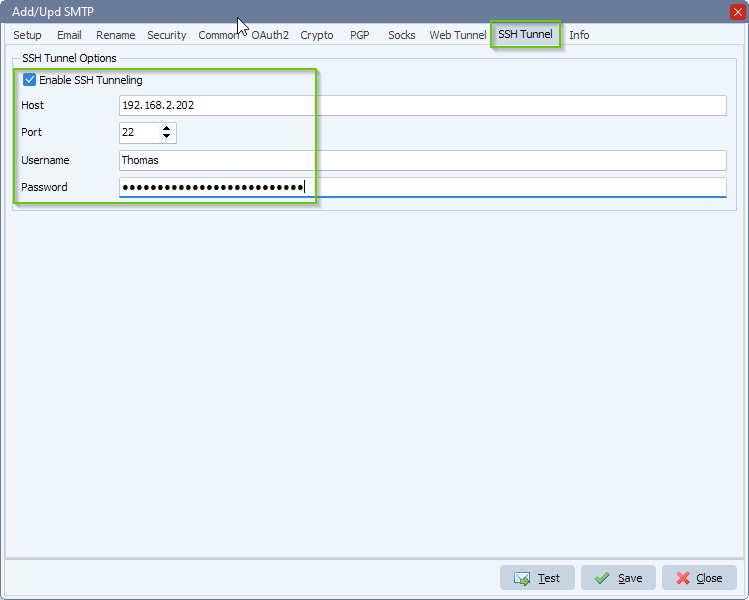 limagito file mover smtp over a ssh tunnel