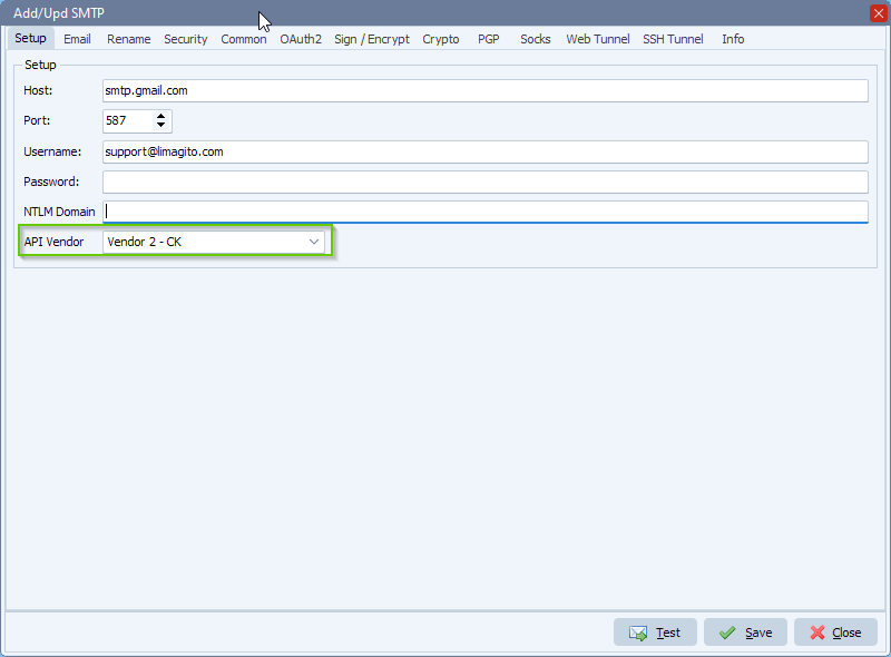 limagito file mover smtp as destination