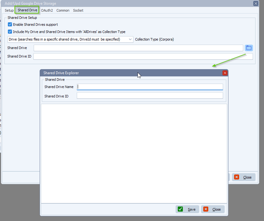 limagito file mover google shared drive setup