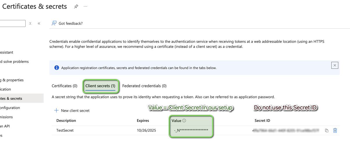 limagito file mover azure secret setp