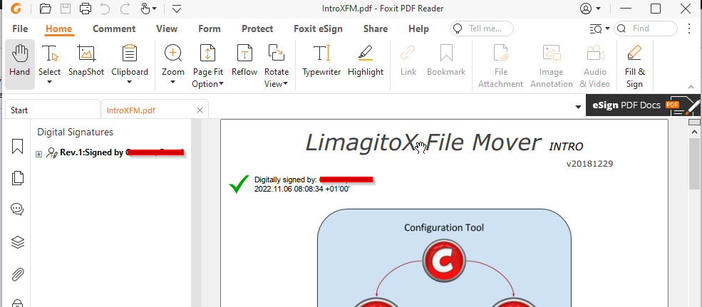 Limagito file mover signed pdf example