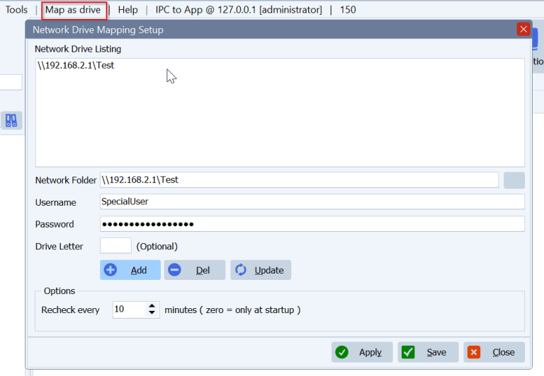 How to solve File mover issue with UNC path