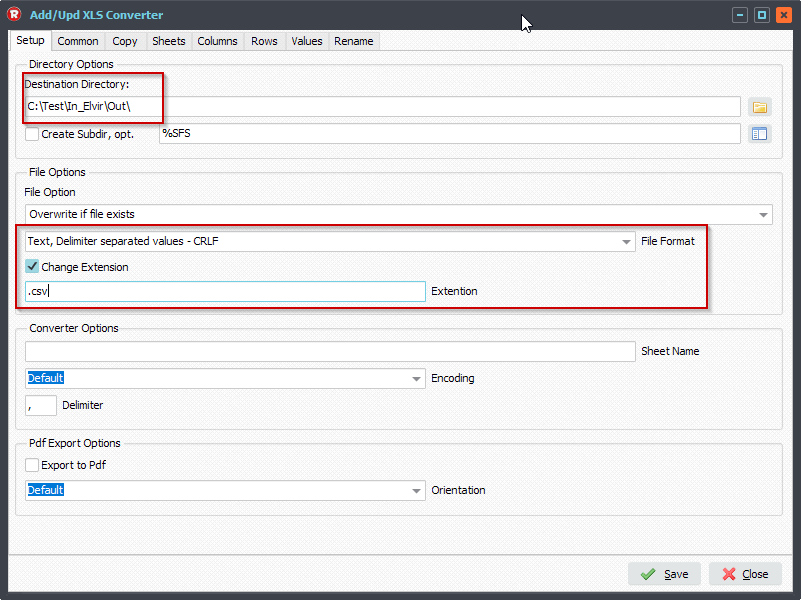 Limagito File Mover CSV Remove Quotation Marks
