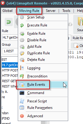 Limagito File Mover Rule Events