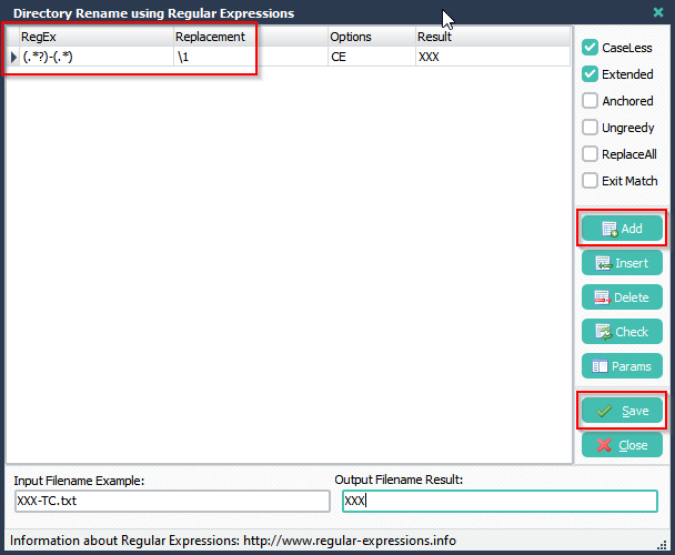 LimagitoX File Mover Directory Renaming Setup