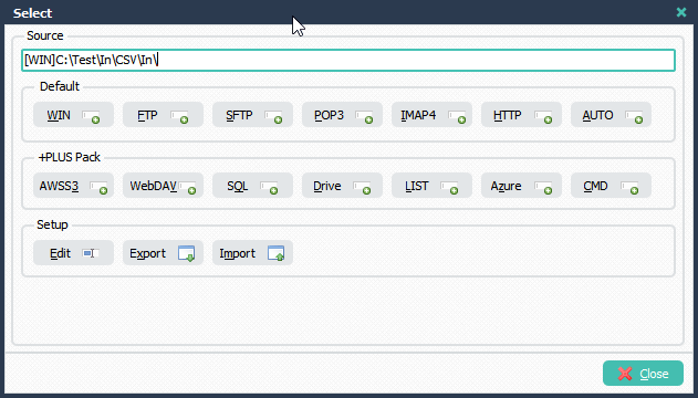 LimagitoX File Mover Windows Source Folder