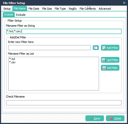 LimagitoX File Mover File Filter