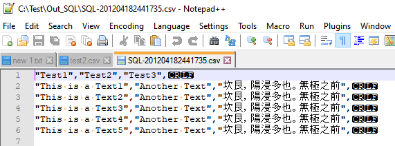 Limagito File Mover SQL to Csv File