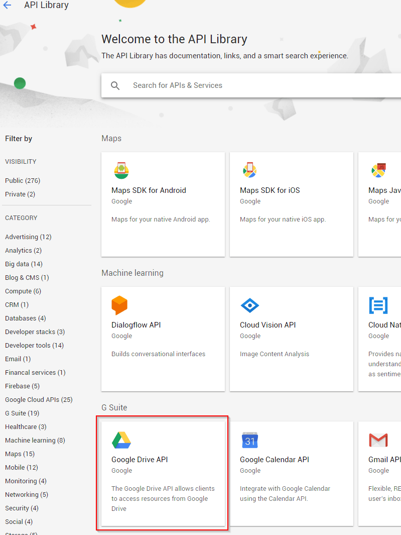 what is my google drive client id