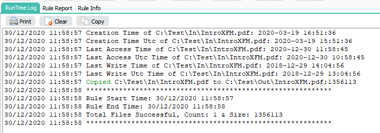 Limagito File Mover RunTime log