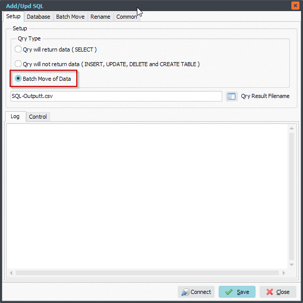 Limagito File Mover SQL Batch Move