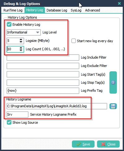 LimagitoX-History-Trail-Setup