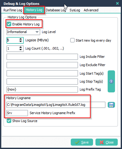 LimagitoX-Logging-Setup