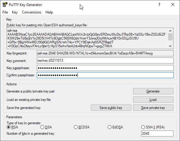 Limagito File Mover Putty SSH Keys