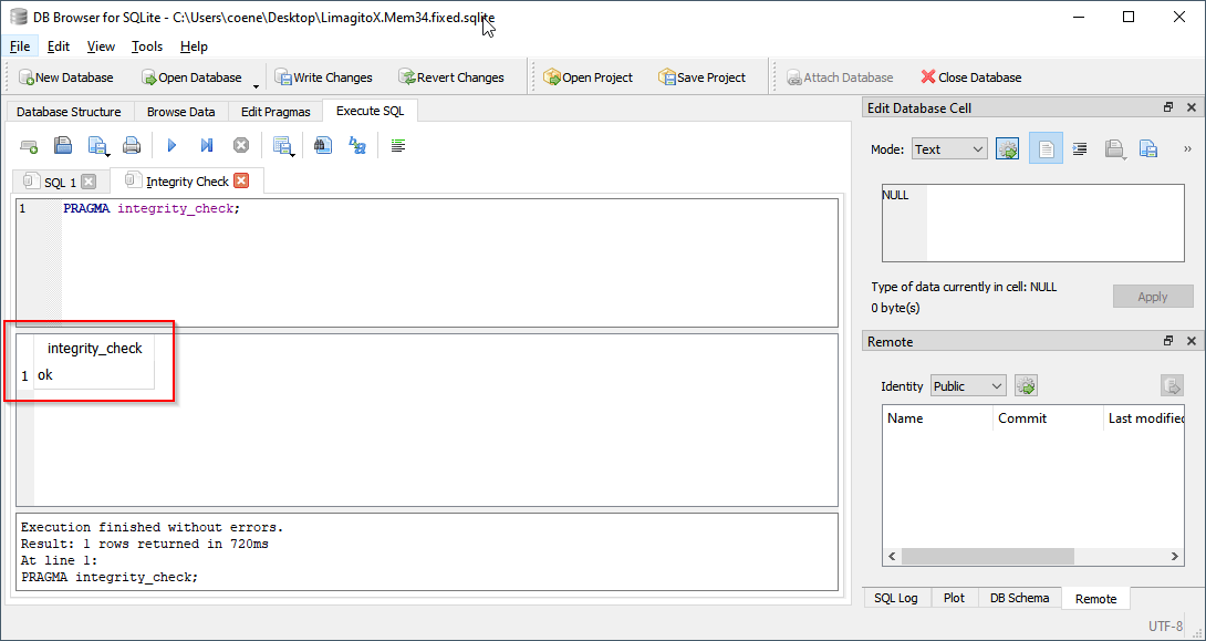 Sqlite3 exec failed database disk image is malformed db ошибка 1с