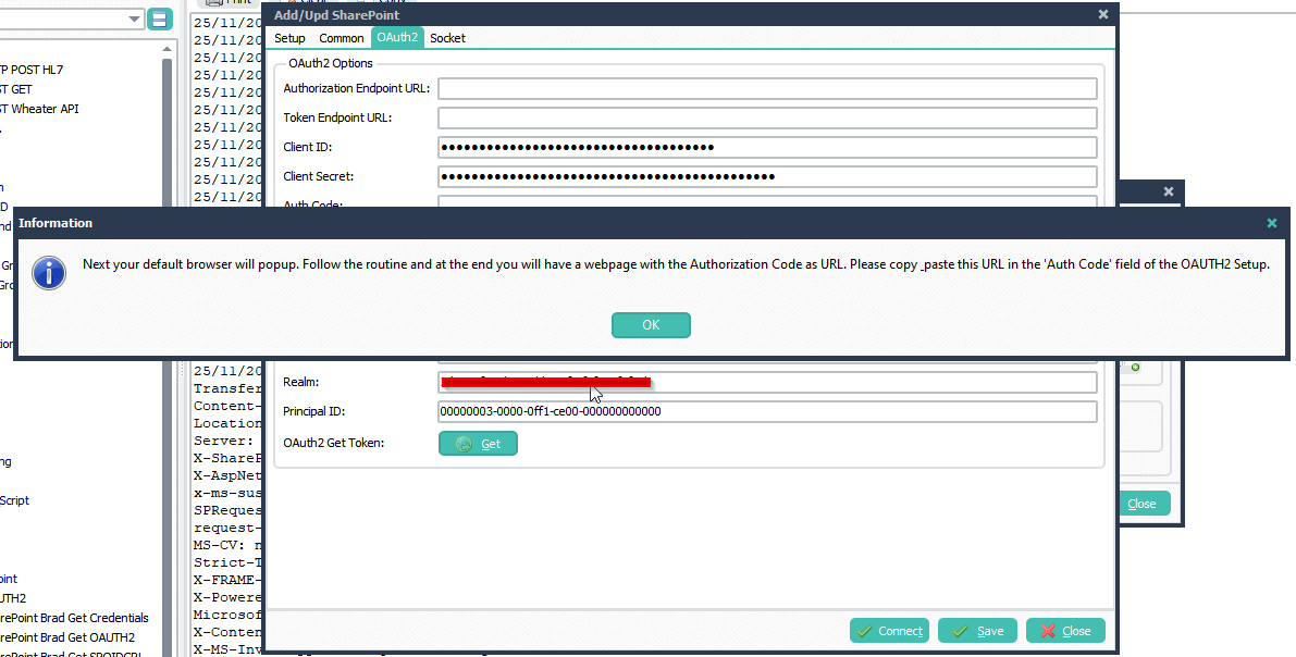 Limagito File Mover SharePoint Bearer Realm