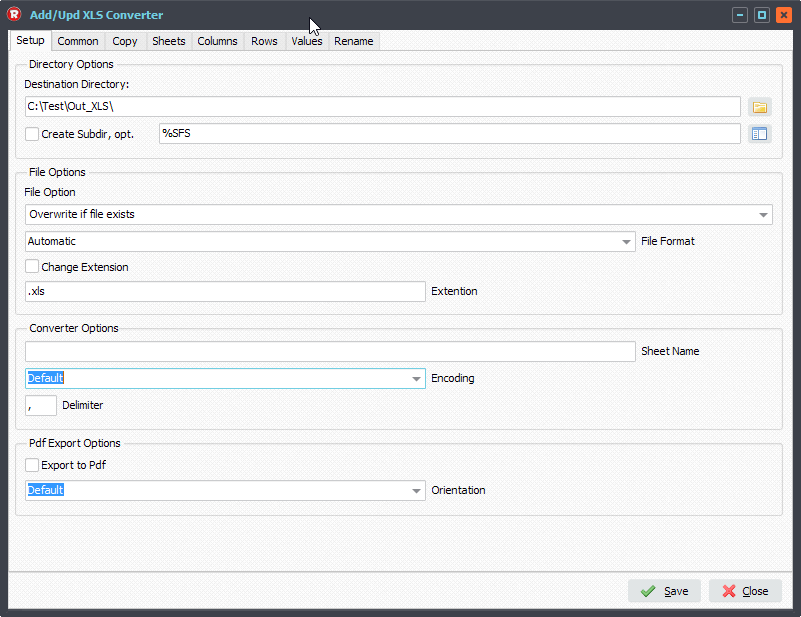 Limagito File Mover conversion problems