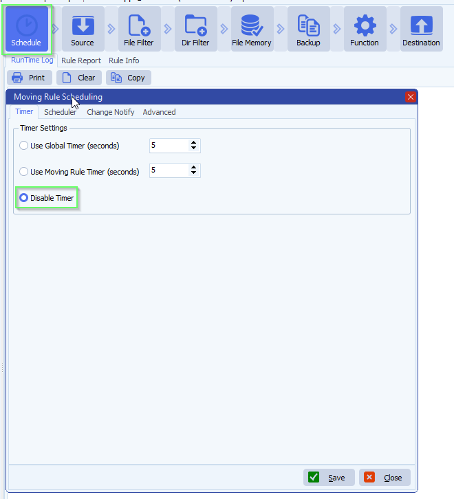 limagito file mover schedule setup
