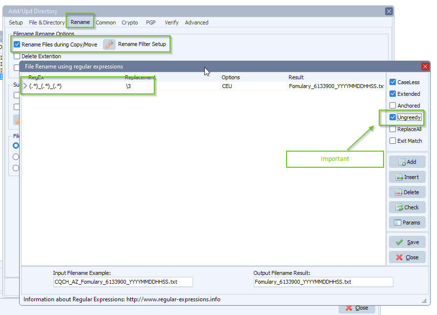 limagito file mover change a filename during