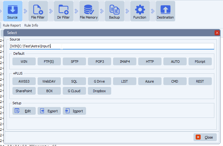 limagito file mover windows folder as source