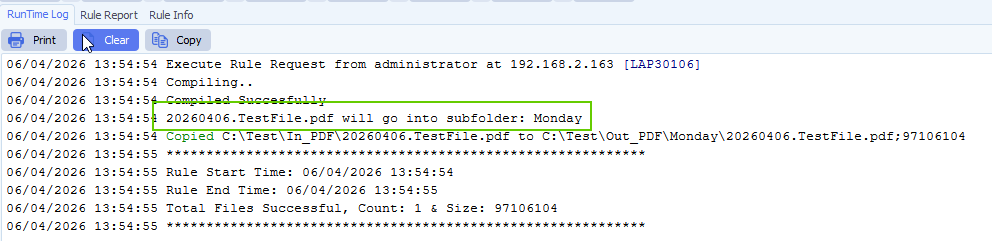 limagito file mover runtime log
