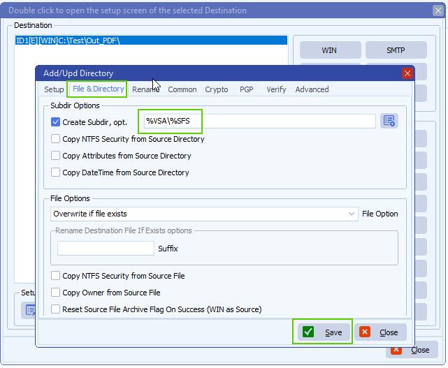 limagito file mover day of the week folders