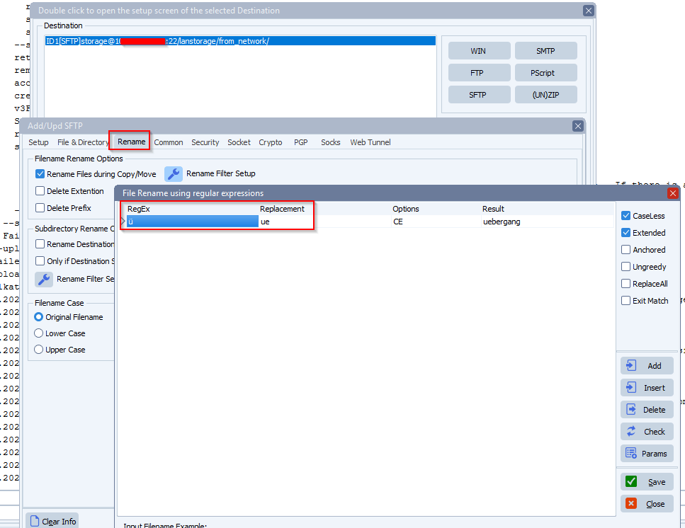 limagito file mover file names and special characters