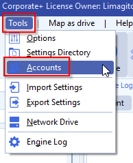 limagito file mover accounts option