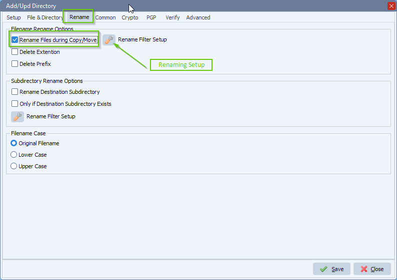 limagito file mover file renaming option