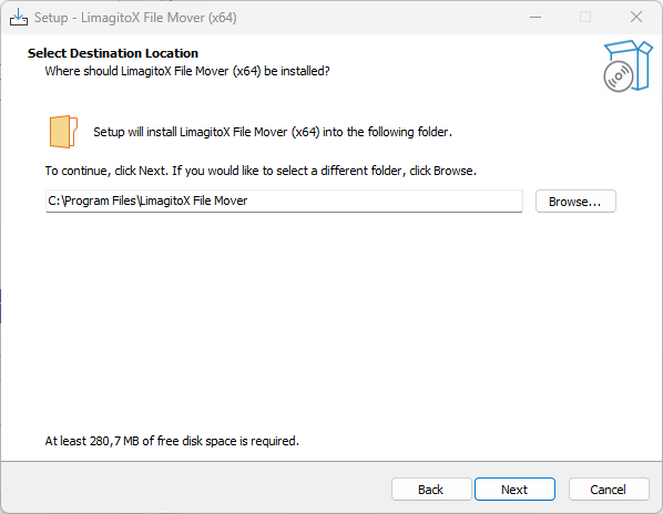 install limagito file mover
