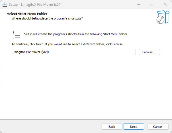 install limagito file mover