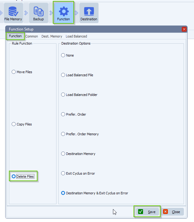 limagito file mover list of deleted files