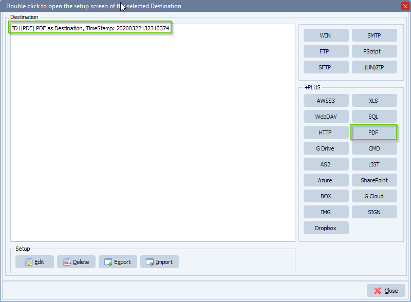 limagito file mover pdf as destination