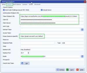 How to use Microsoft Graph API with OneDrive as source and destination