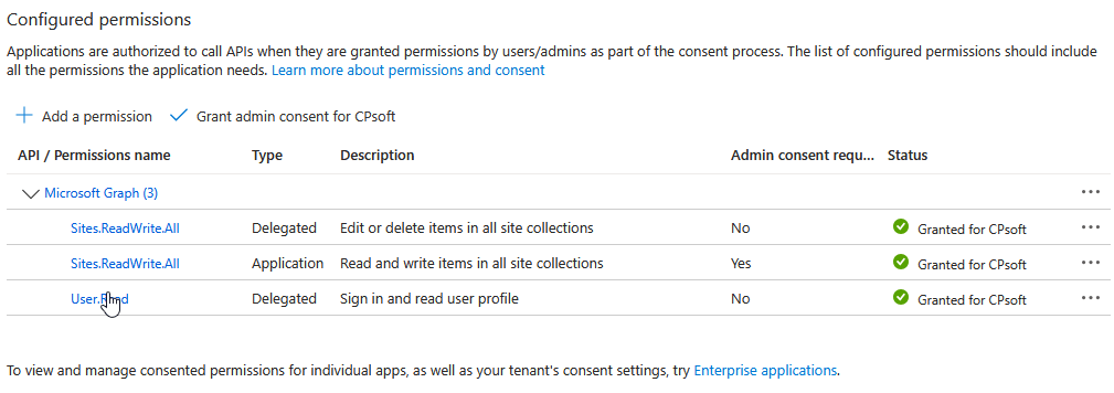 limagito file mover azure app registrations