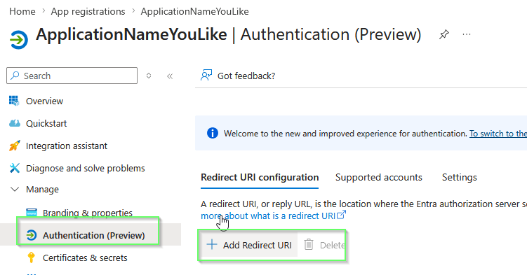 limagito file mover azure register an application
