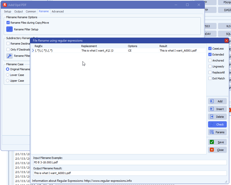 limagito filemover naming pages after splitting a PDF